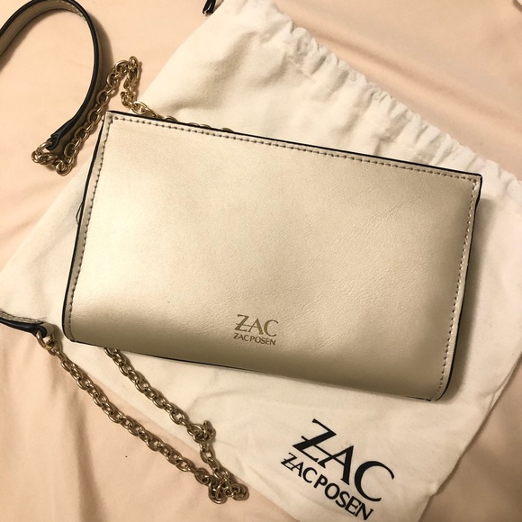 Zac posen crossbody handbag with dust bag - Picture 2 of 4